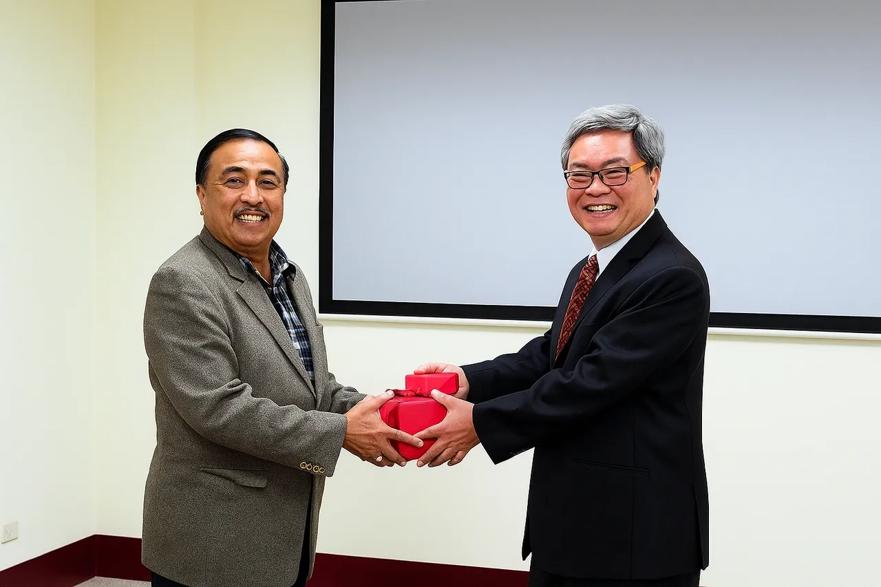 Discussion between LINKAGE ELECTRIC team and Indonesian delegation