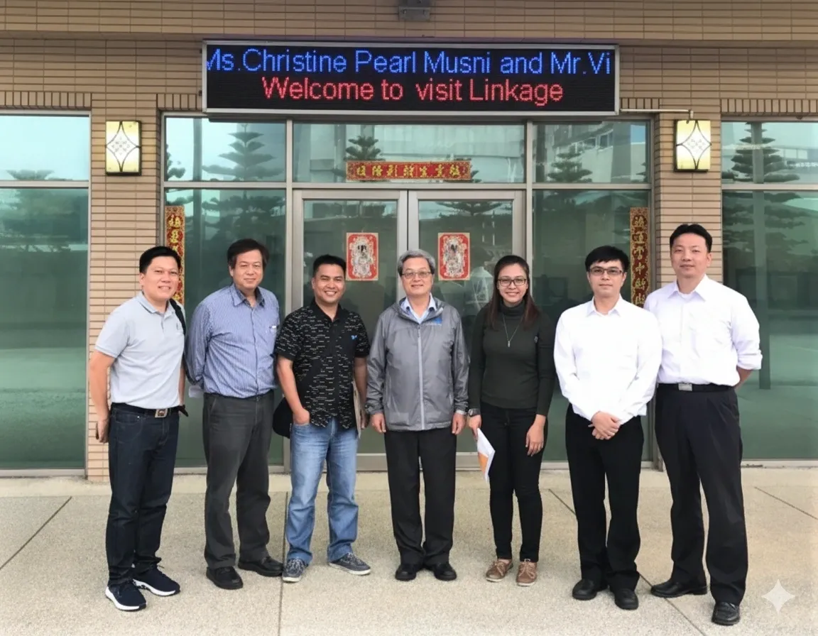 Meralco visits LINKAGE ELECTRIC for transformer testing
