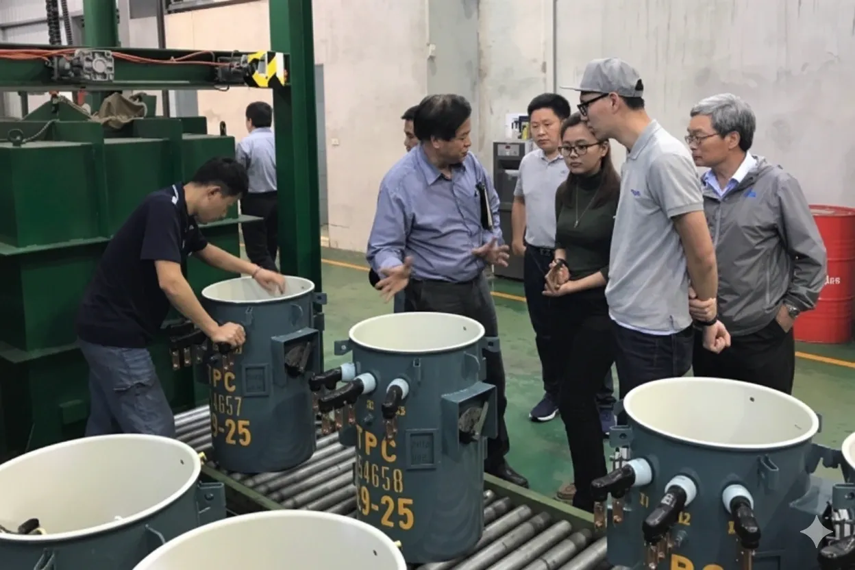 Transformer testing activities between LINKAGE ELECTRIC and Meralco